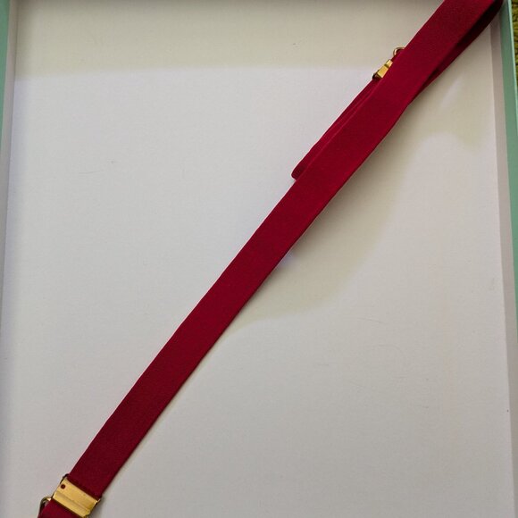 RARE Vintage Belt Red If Found in Person, Return by Mail - if found by Male...